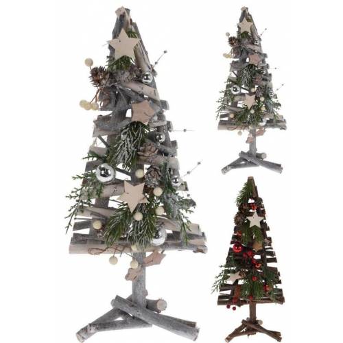 Dekorácia stromček vianočný 40 cm dekorovaný mix