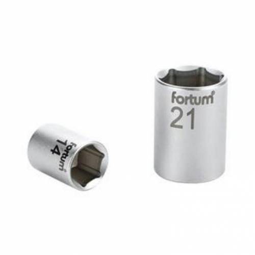 Hlavica nastrcna Fortum,1/4", 7,0mm