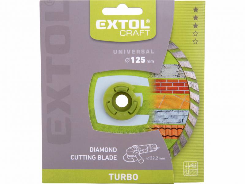 Kotuc rezny diamant Turbo 125x22,2mm