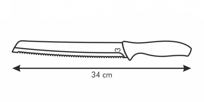 Nôž na chlieb SONIC 20cm