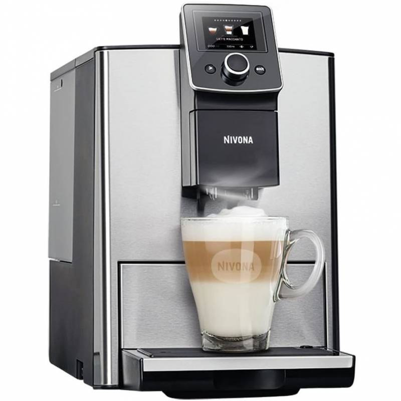 Kávovar automatický NIVONA NICR 825, čierny, oceľový