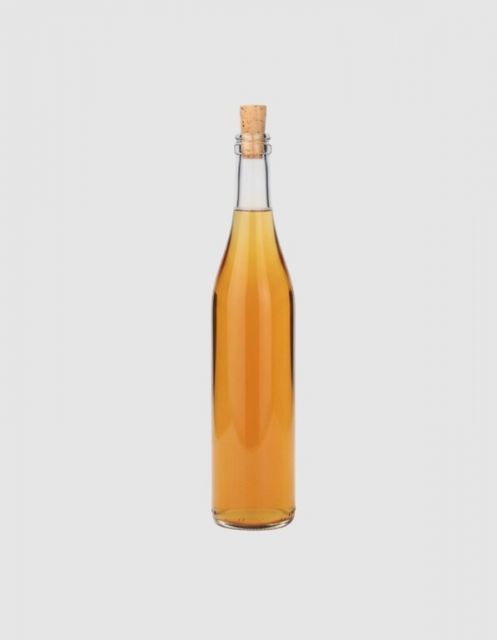 Kinekus Fľaša na alkohol sklenená, 500ml, SUVENIR, s uzáverom, balenie 8ks