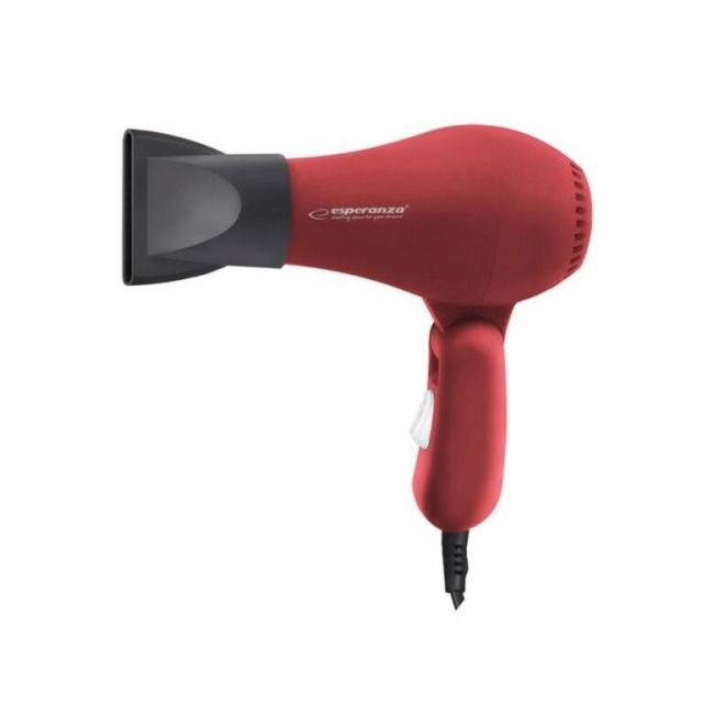 Kinekus Fén na vlasy 750W AURORA červený, skladací