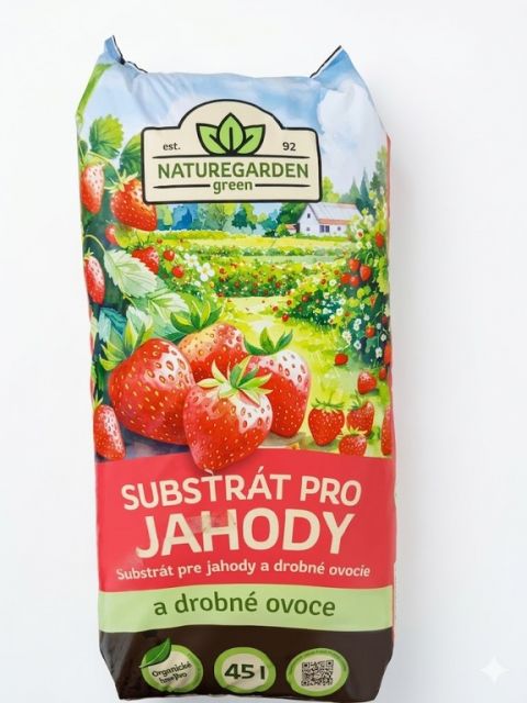 KERA Substrát pre jahody a drobné ovocie 45l NATUREGARDEN GREEN