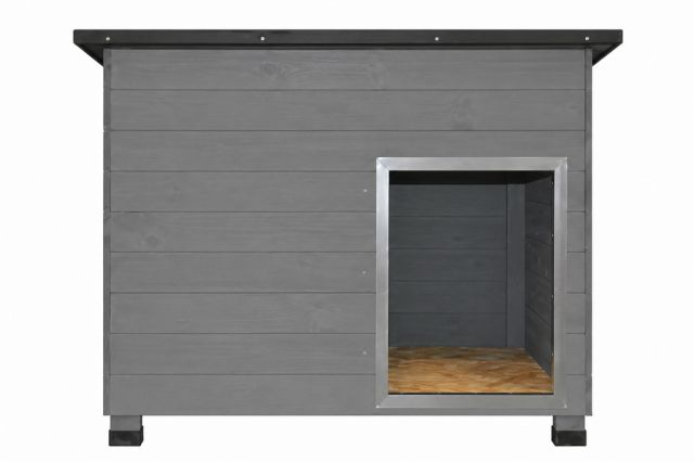 E-shop GARDENKUS Búda pre psa 880x560x670mm HUDSON, šedá GARDENKUS