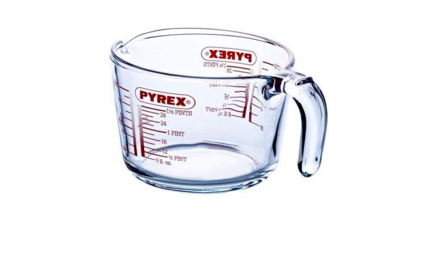 PYREX Odmerka 1L, 16x11cm, sklenená, číra, PYREX