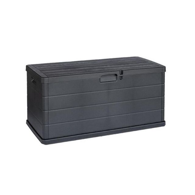 Kinekus Box záhradný plastový antracitový, 118x59x57cm, 340L, ALPHA