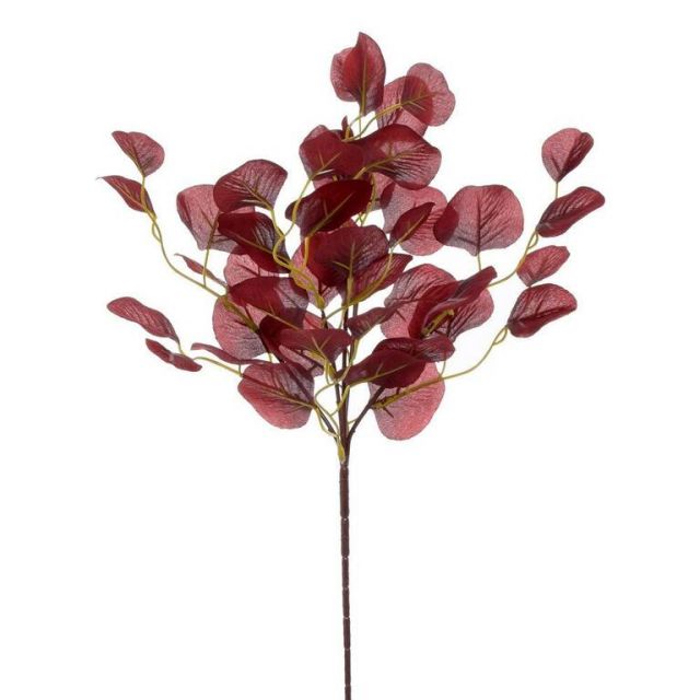 Kinekus Ozdoba zapichovaicia eukalyptus bordo 49cm