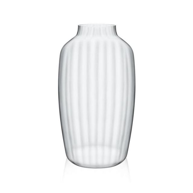 Kinekus Váza AMBIENTE 23cm (optical), sklo