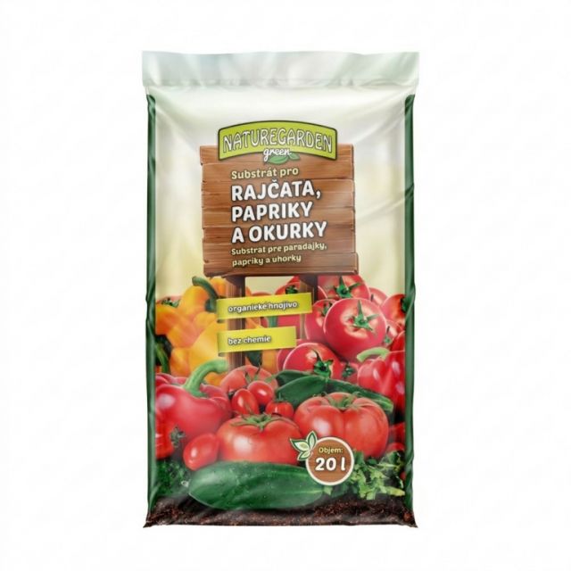 KERA Substrát pre paradajky/rajčiny a papriky 20L NATUREGARDEN