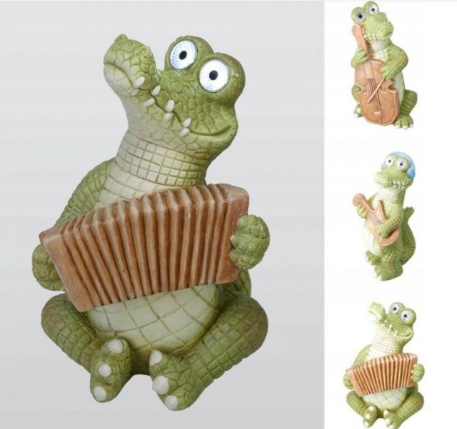 E-shop Kinekus Postavička krokodíl solar 40 cm, mix dizajnov