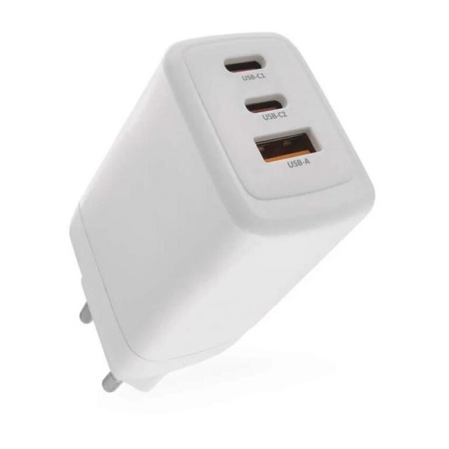 EMOS Adaptér USB univerzálny GaN do siete PD 65 W max