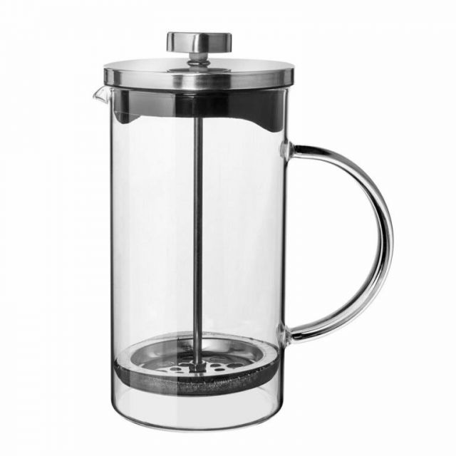 Kinekus Kanvica na kávu a čaj 350ml sitko-piest, nerez FRENCH PRESS