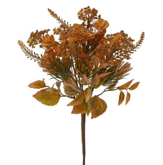Kinekus Ozdoba zapichovacia, eukalyptus+vres, 36cm, hnedá