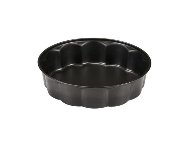 Kinekus Forma na koláč priemer 26x6,8cm, nepriľnavý povrch, čierna GARDENIA