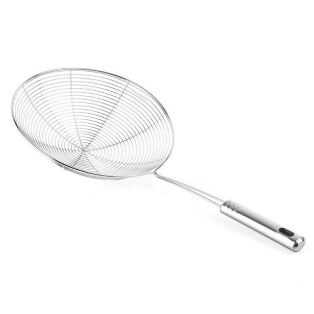 Kinekus Naberačka na knedličky, cedidlová naberačka, priemer 22cm kovová