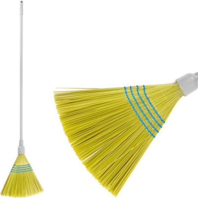 Kinekus Metla Sorgo 3805Y žltá, kovová násada 148cm