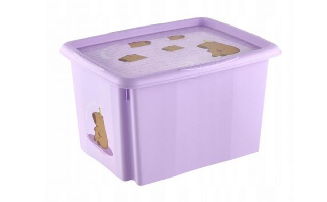 Kinekus Box úložný detský, motív KAPIBARA, 30l