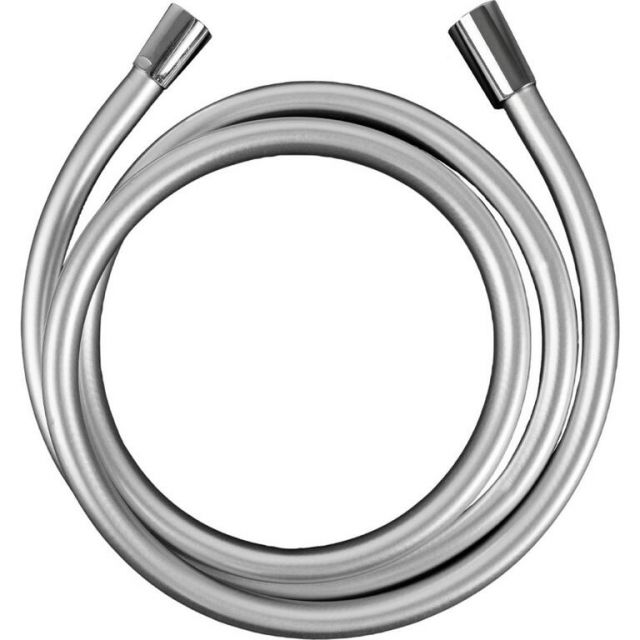 Kinekus Hadica sprchová PVC, matná strieborná, 150cm