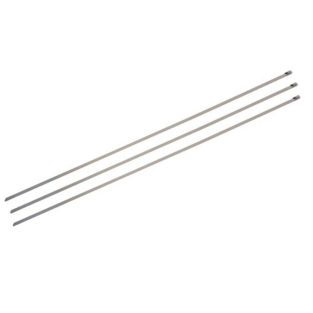 Kinekus Páska sťahovacia nerezová, 50ks, 4,6x300mm