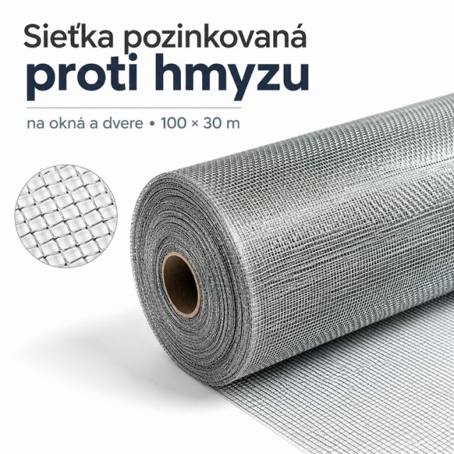 Galvanizovaná sieť 1Mx30M