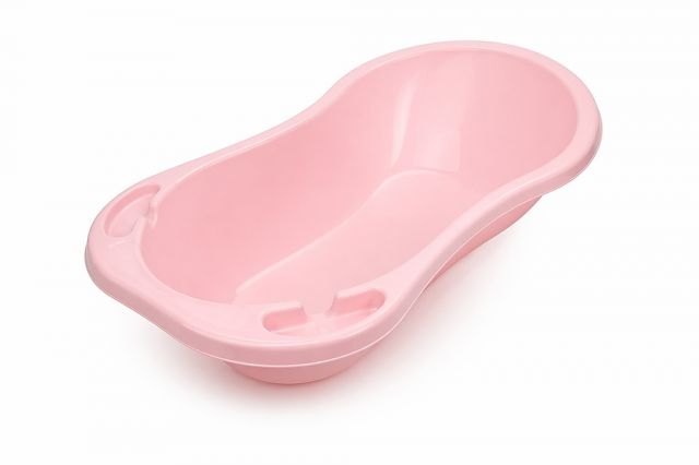 Kinekus Vanička detská, dĺžka 84cm, plastová, severská, ružová