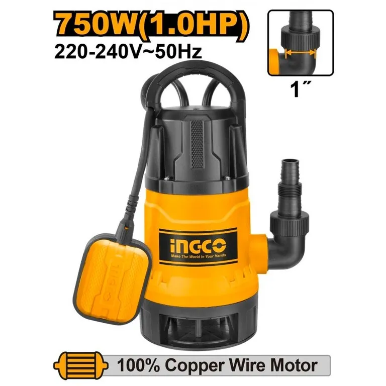 Čerpadlo kalové SPD7508 INGCO, 750W, 220V