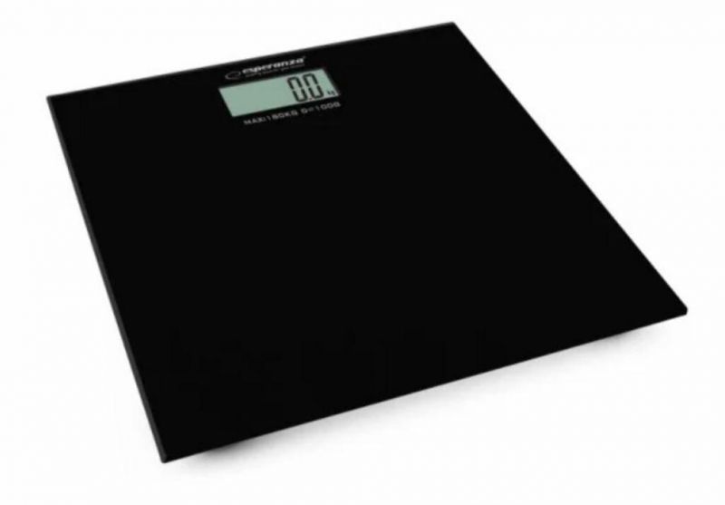 Váha osobná digitálna do 180kg AEROBIC čierna KLC