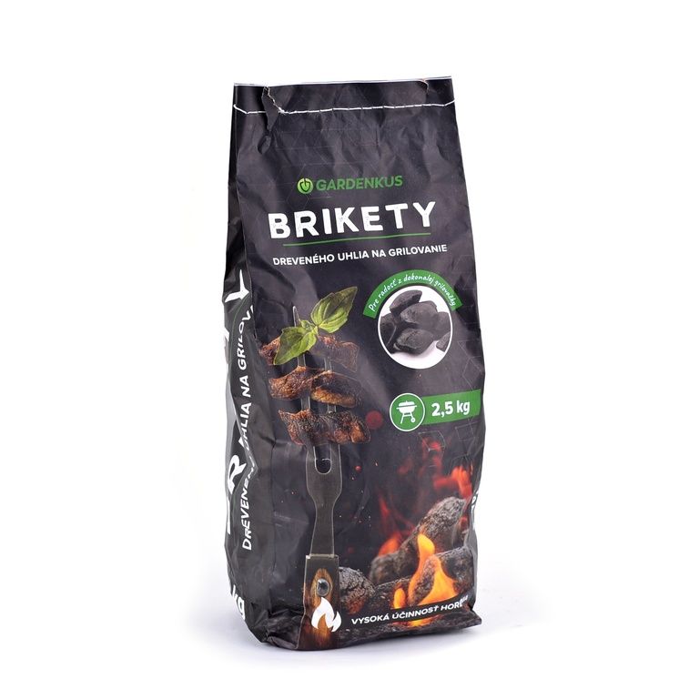 Brikety grilovacie 2,5 kg GARDENKUS KLC