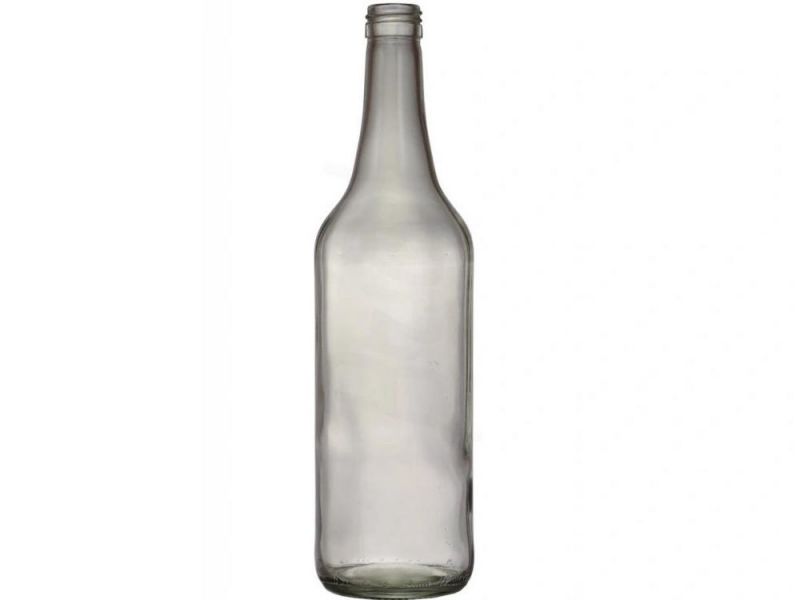 Fľaša na alkohol, Spirit New, 0,7l, bezfarebná, balená