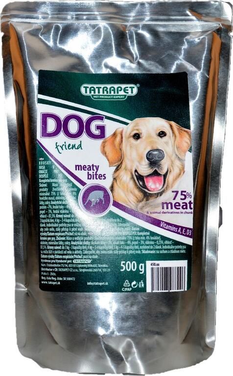 Kapsička pre psa 500g, hovädzia
