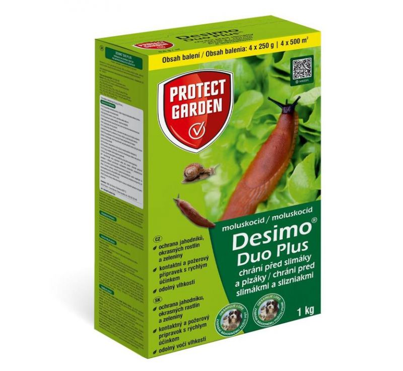 Prípravok / granule proti slimákom Desimo Duo 1kg