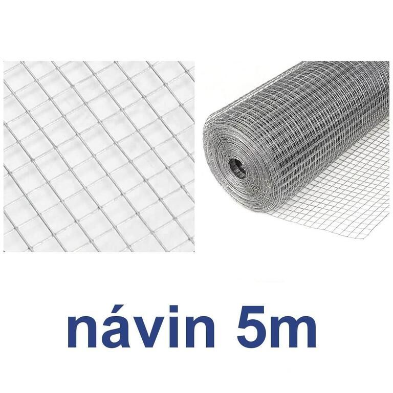 Pletivo štvorcové ZN 13x13/1.2x1000x5m zvárané GARDENKUS