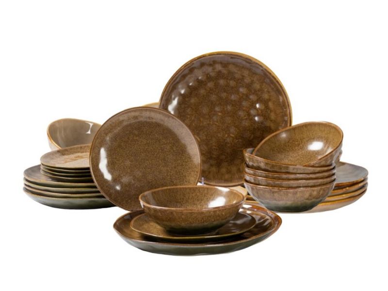 Tanier sada 18-dielna OMBRES INSTA, GREEN BROWN