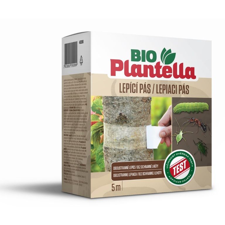 BIO PLANTELLA Lepiaci pás, páska na ochranu stromov, dĺžka 5m, obojstranný
