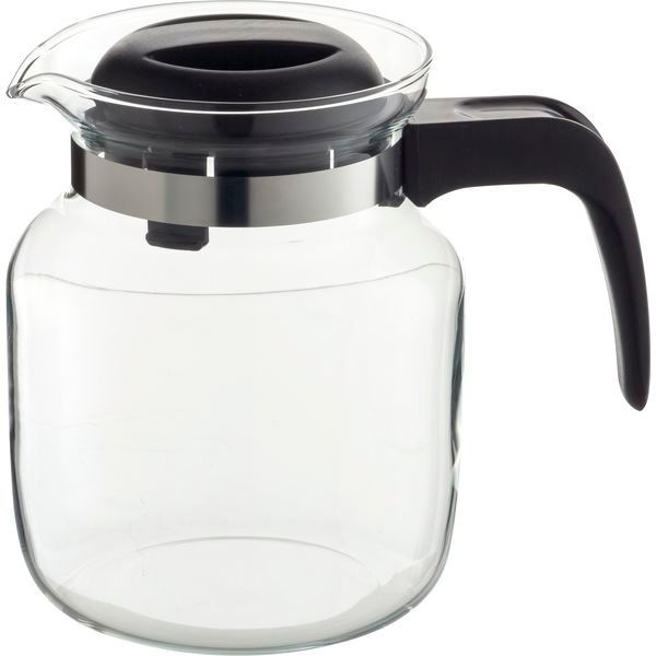 Kanvica sklenená, čajník, 1l, MATURA bez sitka