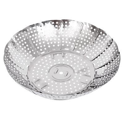 Parák na knedle, zeleninu, nerezový, 24 cm, skladací