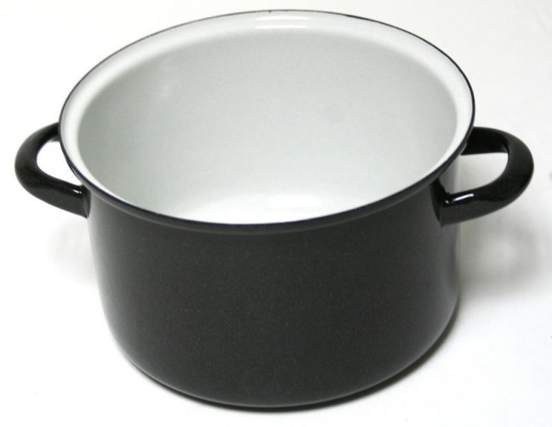Hrniec smaltovaný bez pokrievky 2,8L, priemer 18cm, STANDARD Belis