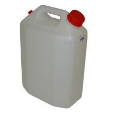 Kanister plastový, s hrdlom, objem 15L