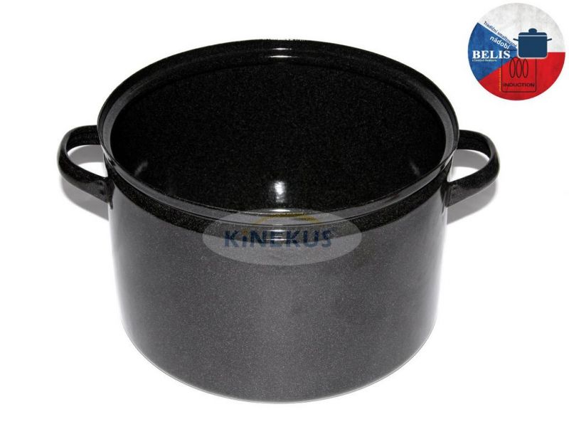 Hrniec smaltovaný bez pokrievky, 20L, 36cm, GASTRO Belis