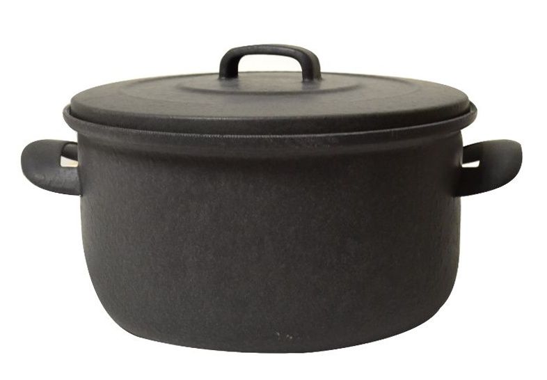 Hrniec smaltovaný s pokrievkou 5L, priemer 24cm, BSE Belis