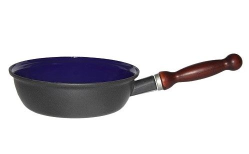 Panvica smaltovaná s odnímateľnou rúčkou 20cm, BSE Belis