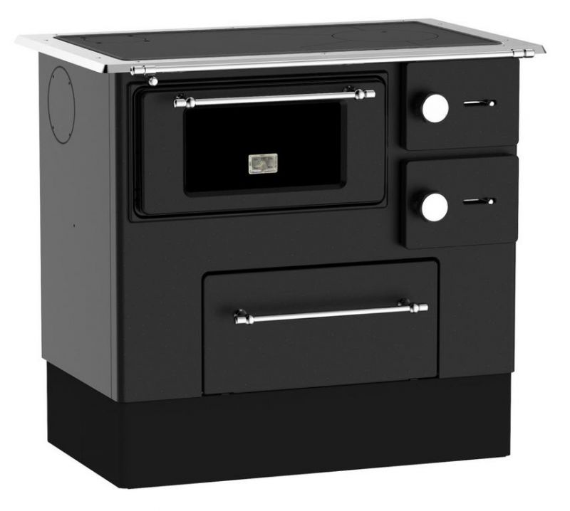 Sporák Eco De lux R46, antracit, ľavý