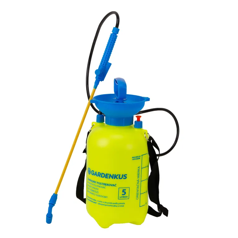 Postrekovač na plece, záhradný, mechanický, 5L GARDENKUS