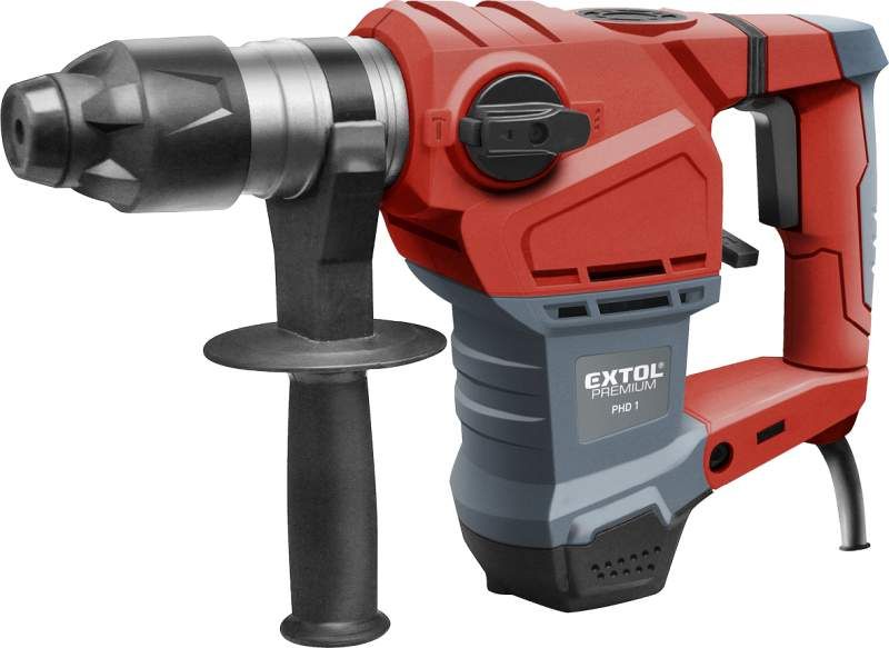 Kladivo vŕtacie a sekacie, SDS-plus, príkon 1500W, 5,5J, kufor, EXTOL PREMIUM