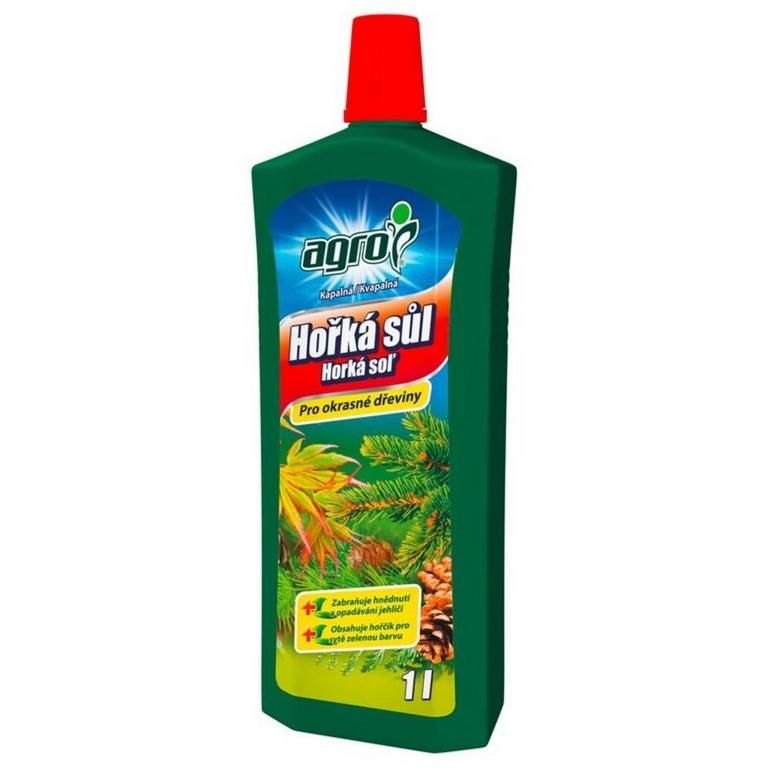 Hnojivo s horkou soľou, tekuté, 1l, AGRO