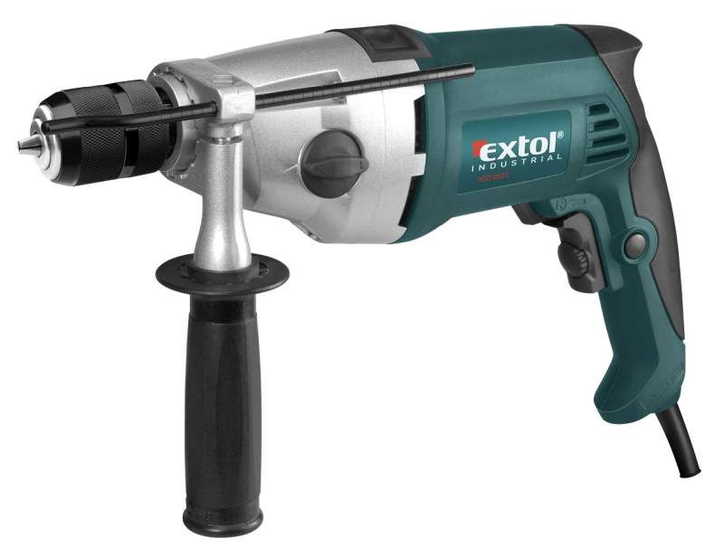 EXTOL INDUSTRIAL Príklepová vŕtačka, príkon 1050 W