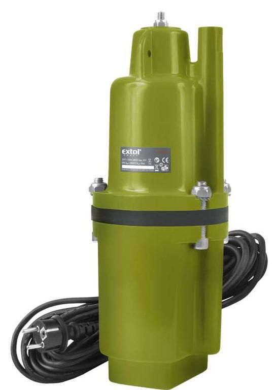 EXTOL CRAFT Ponorné čerpadlo, príkon 600W, max. prepravný objem 2000l/hod., výtlak 70 m, napájacia šnúra 20 m