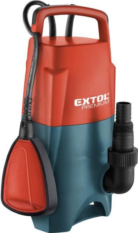 Ponorné kalové čerpadlo, príkon 400 W, max. prepravný objem 8000l/hod., 10 m