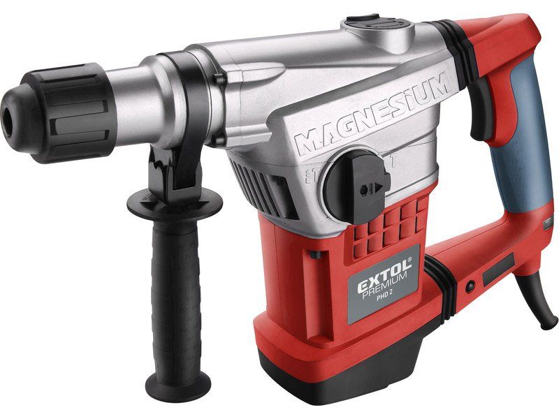 EXTOL PREMIUM Kladivo vŕtacie a sekacie, SDS-max, príkon 1250W, 10J, EXTOL PREMIUM